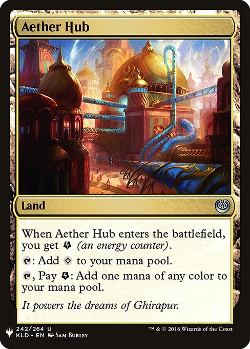 【ENG】《霊気拠点/Aether Hub》[PWシンボル付き再版]