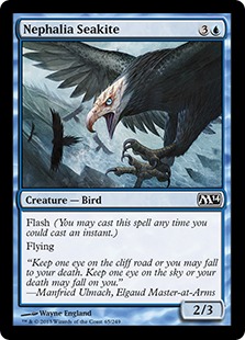 【ENG】【Foil】《ネファリアの海鳶/Nephalia Seakite》[M14]