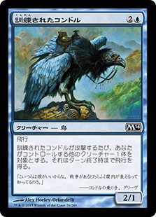 【JPN】【Foil】《訓練されたコンドル/Trained Condor》[M14]