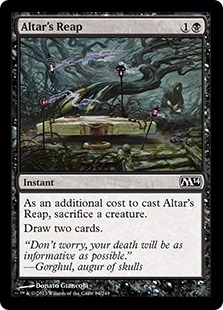 【ENG】【Foil】《祭壇の刈り取り/Altar's Reap》[M14]