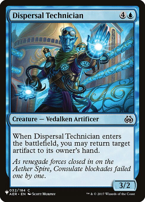 【ENG】《分散の技師/Dispersal Technician》[PWシンボル付き再版]