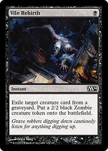【ENG】【Foil】《不快な再誕/Vile Rebirth》[M14]