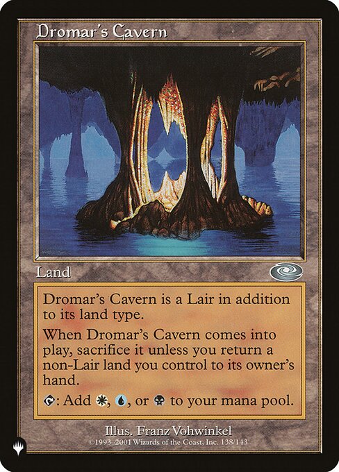 【ENG】《ドロマーの洞窟/Dromar's Cavern》[PWシンボル付き再版]