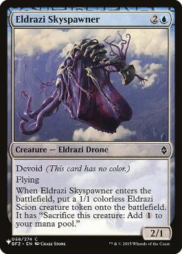 【ENG】《空中生成エルドラージ/Eldrazi Skyspawner》[PWシンボル付き再版]