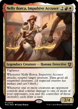 【ENG】【Foil】《衝動的な告発人、ネリー・ボルカ/Nelly Borca, Impulsive Accuser》[MKC]