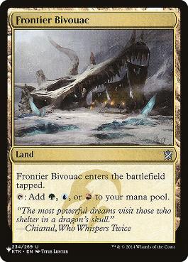 【ENG】《開拓地の野営地/Frontier Bivouac》(KTK)[PWシンボル付き再版]