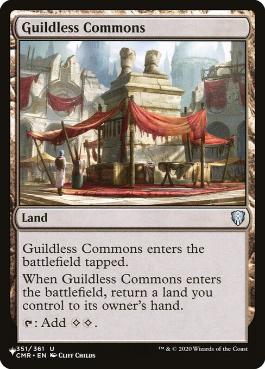 【ENG】《ギルド無しの公共地/Guildless Commons》[PWシンボル付き再版]