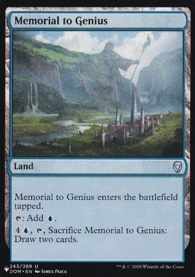 【ENG】《天才の記念像/Memorial to Genius》[PWシンボル付き再版]