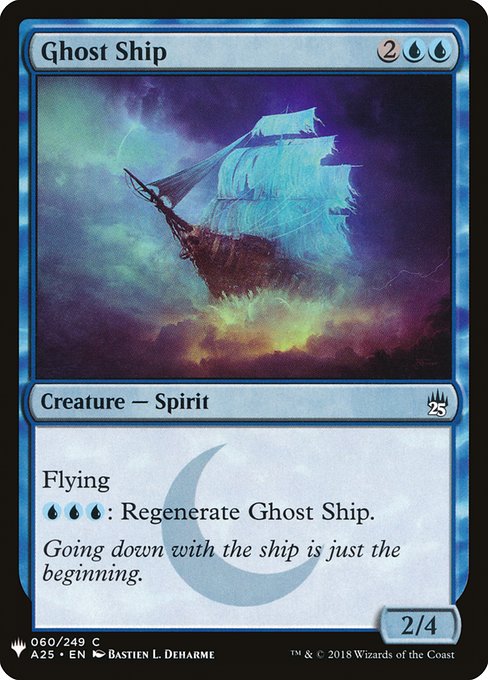 【ENG】《幽霊船/Ghost Ship》[PWシンボル付き再版]