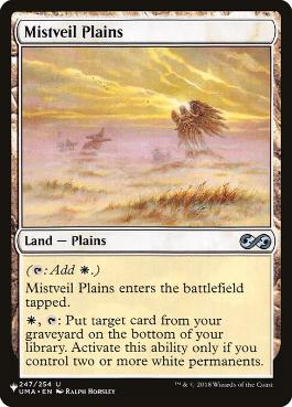 【ENG】《霧覆いの平地/Mistveil Plains》[PWシンボル付き再版]