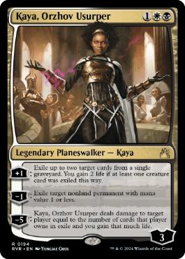【ENG】《オルゾフの簒奪者、ケイヤ/Kaya, Orzhov Usurper》[RVR]