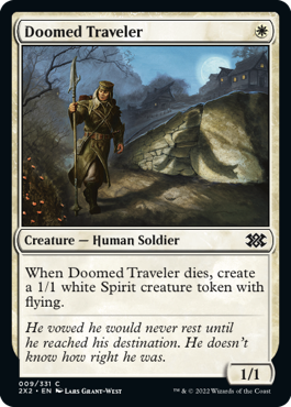 【ENG】【Foil】《宿命の旅人/Doomed Traveler》[2X2]