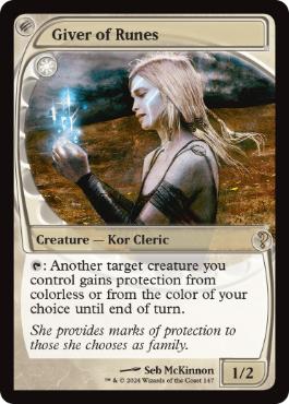 【ENG】【Foil】《ルーンの与え手/Giver of Runes》[MB2]