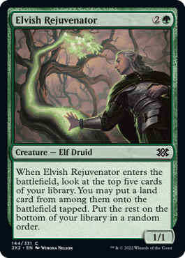【ENG】【Foil】《エルフの再生者/Elvish Rejuvenator》[2X2]