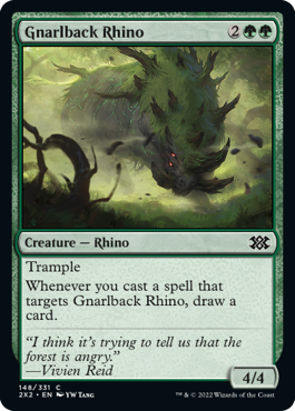 【ENG】【Foil】《節くれ背のサイ/Gnarlback Rhino》[2X2]