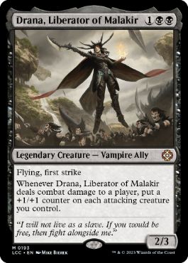 【ENG】《マラキールの解放者、ドラーナ/Drana, Liberator of Malakir》[LCC]