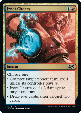【ENG】【Foil】《イゼットの魔除け/Izzet Charm》[2X2]