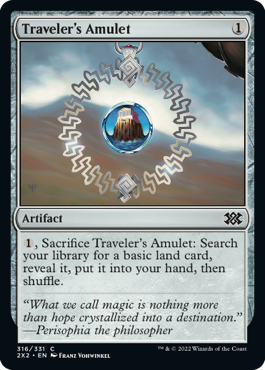 【ENG】【Foil】《旅行者の護符/Traveler's Amulet》[2X2]