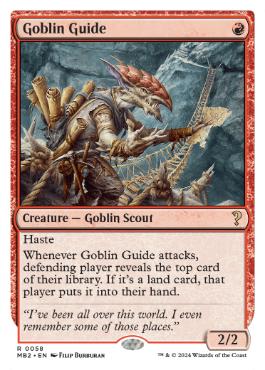 【ENG】《ゴブリンの先達/Goblin Guide》[MB2]