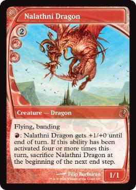 【ENG】【Foil】《ナラスニ・ドラゴン/Nalathni Dragon》[MB2]