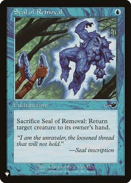 【ENG】《退去の印章/Seal of Removal》[PWシンボル付き再版]