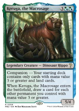 【ENG】《巨智、ケルーガ/Keruga, the Macrosage》[MB2]