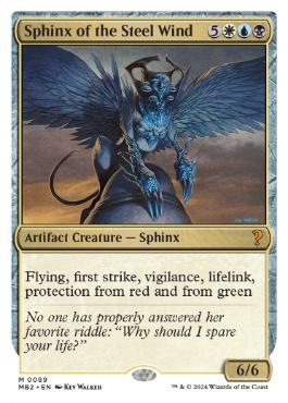 【ENG】《鋼の風のスフィンクス/Sphinx of the Steel Wind》[MB2]