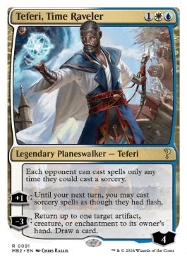 【ENG】《時を解す者、テフェリー/Teferi, Time Raveler》[MB2]