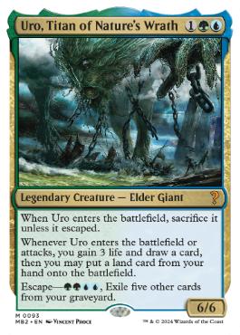 【ENG】《自然の怒りのタイタン、ウーロ/Uro, Titan of Nature's Wrath》[MB2]