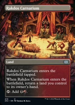 【ENG】【Foil】■ボーダーレス■《ラクドスの肉儀場/Rakdos Carnarium》[2X2]