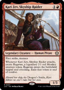 【ENG】《航空船を強襲する者、カーリ・ゼヴ/Kari Zev, Skyship Raider》[LCC]