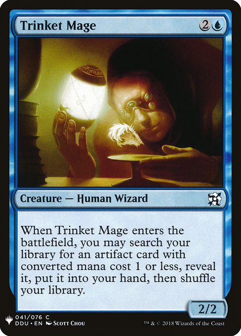 【ENG】《粗石の魔道士/Trinket Mage》[PWシンボル付き再版]