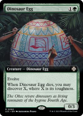 【ENG】■拡張アート■《恐竜の卵/Dinosaur Egg》[LCC]