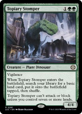 【ENG】《装飾庭園を踏み歩くもの/Topiary Stomper》[LCC]