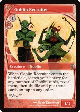【ENG】《ゴブリン徴募兵/Goblin Recruiter》[MB2]