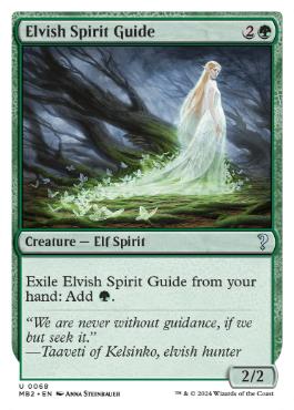 【ENG】《エルフの指導霊/Elvish Spirit Guide》[MB2]