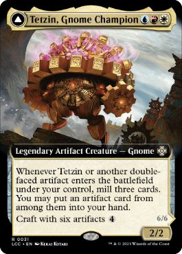 【ENG】■拡張アート■《ノームの勇者、テジン/Tetzin, Gnome Champion》[LCC]