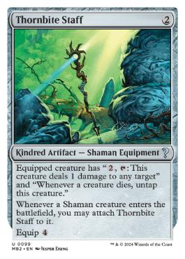 【ENG】《棘噛みの杖/Thornbite Staff》[MB2]