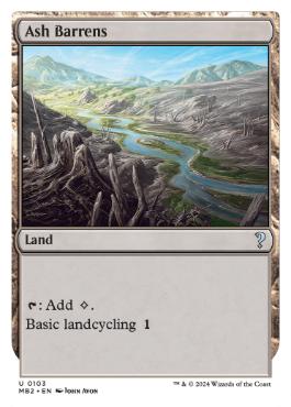 【ENG】《灰のやせ地/Ash Barrens》[MB2]