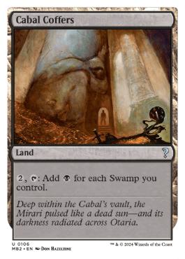 【ENG】《陰謀団の貴重品室/Cabal Coffers》[MB2]