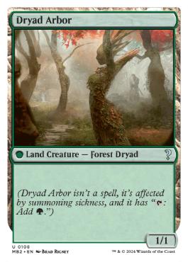 【ENG】《ドライアドの東屋/Dryad Arbor》[MB2]