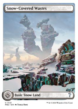 【ENG】《冠雪の荒地/Snow-Covered Wastes》[MB2]