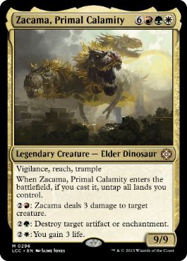 【ENG】《原初の災厄、ザカマ/Zacama, Primal Calamity》[LCC]