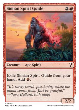 【ENG】《猿人の指導霊/Simian Spirit Guide》[MB2]