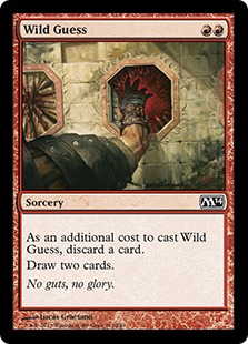 【ENG】【Foil】《野生の勘/Wild Guess》[M14]