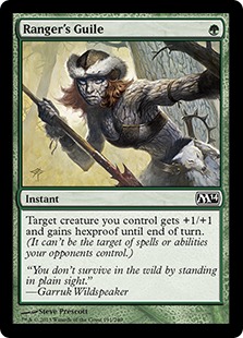 【ENG】【Foil】《レインジャーの悪知恵/Ranger's Guile》[M14]