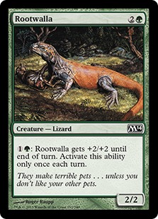 【ENG】【Foil】《ルートワラ/Rootwalla》[M14]