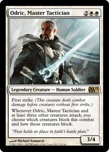 【ENG】【Foil】《熟練の戦術家、オドリック/Odric, Master Tactician》[M13]