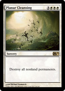 【ENG】【Foil】《次元の浄化/Planar Cleansing》[M13]