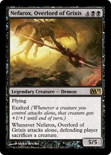 【ENG】《グリクシスの首領、ネファロックス/Nefarox, Overlord of Grixis》[M13]